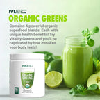 IVL Organic Greens - Superalimento Orgánico en Polvo - 30 Raciones