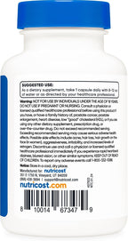 Nutricost Pregnenolona 30mg, 120 Cápsulas - No Transgénico, Sin Gluten, Cápsulas Vegetales