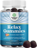 Natures Craft Gomitas de Magnesio Citrato para el Estrés y la Relajación - con L-teanina y Ashwagandha - 90 unidades