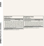 Amen Frutas y Verduras - Pack de 180 Cápsulas