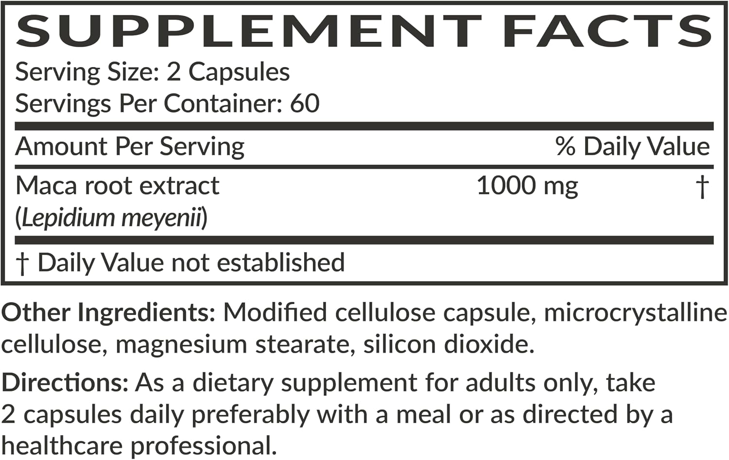 Futurebiotics Maca Root Extra Strength – 120 Cápsulas Vegetales – Apoyo para Energía, Vitalidad y Salud Reproductiva