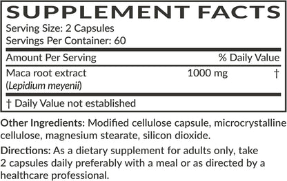 Futurebiotics Maca Root Extra Strength – 120 Cápsulas Vegetales – Apoyo para Energía, Vitalidad y Salud Reproductiva – Image 8