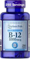 Vitamina B12 1000 mcg Liberación Prolongada - Puritan's Pride