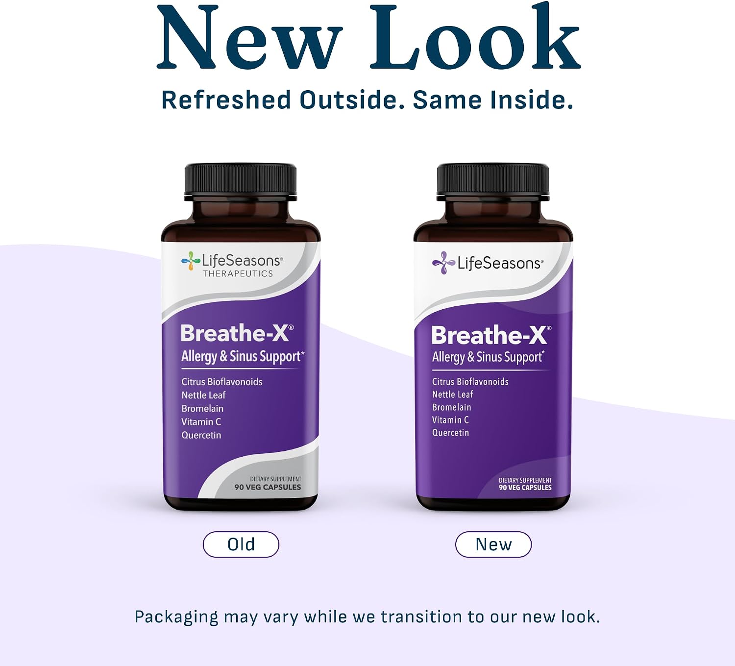 Breathe-X - Suplemento para Alergias y Sinusitis - 90 Cápsulas