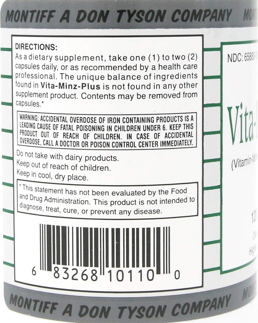 Vita-Minz Plus, 120 Capsules
