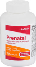 Leader Prenatal Multivitamin con Ácido Fólico 800mcg