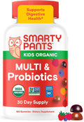 SmartyPants Gomitas Multivitamínicas Orgánicas para Niños - 120 gomitas