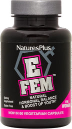 Nature's Plus E Fem - 60 Cápsulas