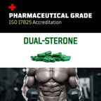 Turkesterone + Ecdysterone | Suplemento Anabólico (180 Cápsulas - 3 Meses) | Pureza 98%-95% | Certificación ISO 17025