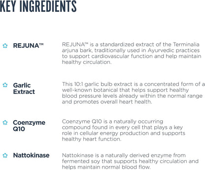 Revive MD Blood Pressure Support - Complejo – Ajo (Allium sativum) : Tradicionalmente utilizado para favorecer la – Image 4
