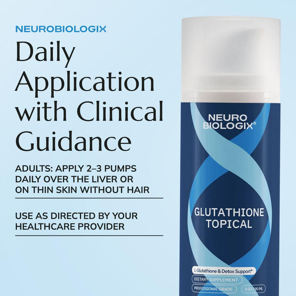 Neurobiologix Crema Tópica de Glutatión con Vitaminas y Antioxidantes - 1.7 oz