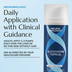 Neurobiologix Crema Tópica de Glutatión con Vitaminas y Antioxidantes - 1.7 oz
