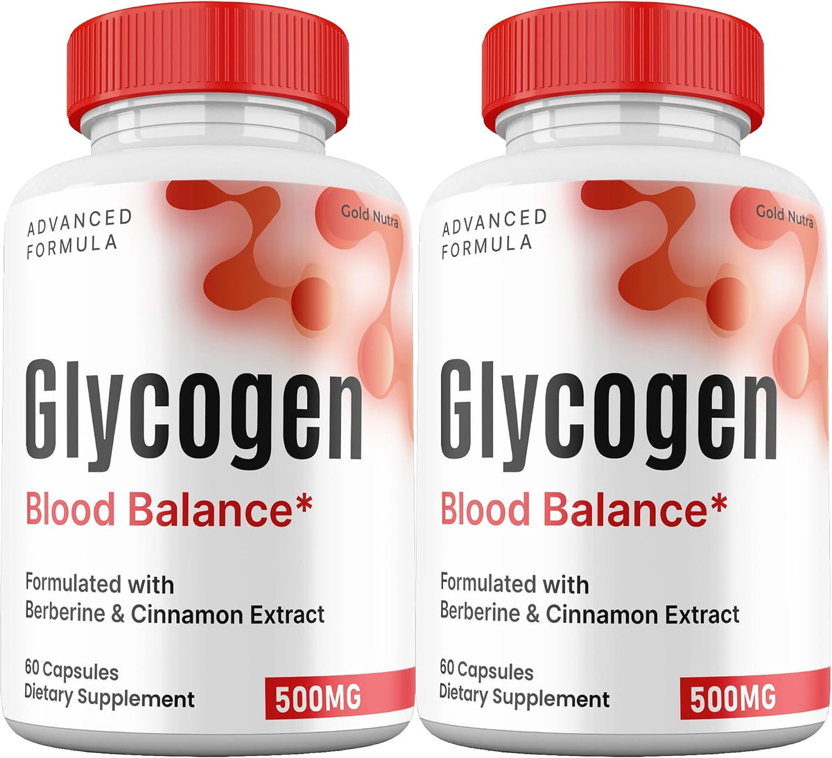 Glycogen Capsules Blood Balance, Premium All Natural Ingredients, Official Maximum Strength Pills Glycogen Blood Supplement – Image 1