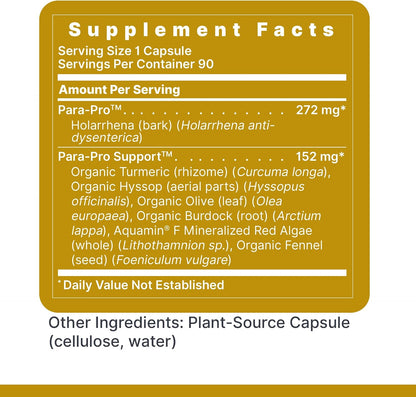 Premier Research Labs ParaStat - Limpieza Intestinal Natural, 90 Cápsulas – Image 6