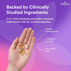 GNC Women's Stress Relief Vitapak: Manejo del Estrés y Cortisol, 30 Paquetes