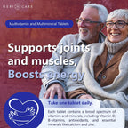 GeriCare Senior Tab 50+ Multivitaminas y Minerales, 100 Comprimidos