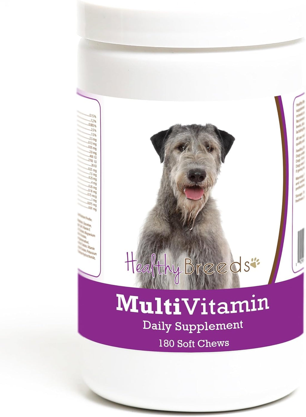 Healthy Breeds Irish Wolfhound Multivitamin Soft Chew for Dogs 180 Count