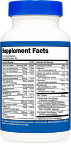 Nutricost Multivitamin for Men - 120 Cápsulas (3 Botellas)