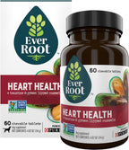 EverRoot Suplemento para el Corazón de Perros - Comprimidos Masticables con Taurina y Mejillón de Labio Verde