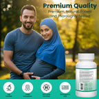 SHIFAA NUTRITION Vitaminas Prenatales Halal con DHA y Ácido Fólico, 90 Softgels