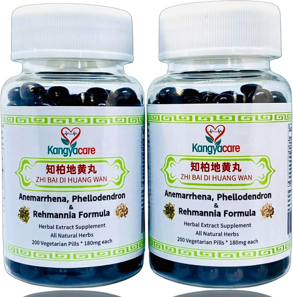 Liu Wei Di Huang Wan – Fórmula de Seis Ingredientes con Rehmannia – Suplemento Herbal Natural (200 comprimidos)