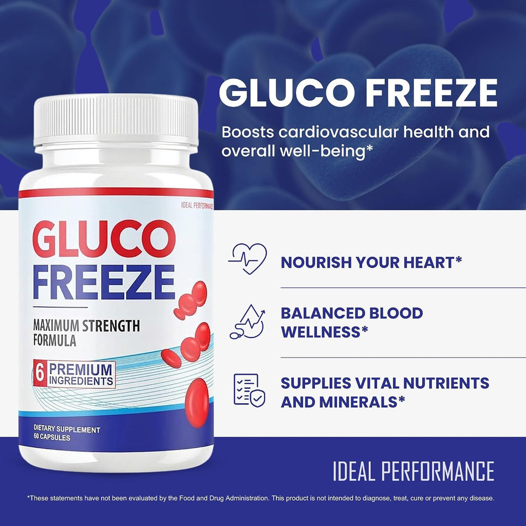 Glucofreeze (5 Pack) - 300 Cápsulas con Canela