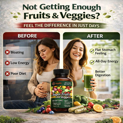 Super Fruits and Veggies - Suplemento de Frutas y Verduras Naturales (60 Días) – Image 5