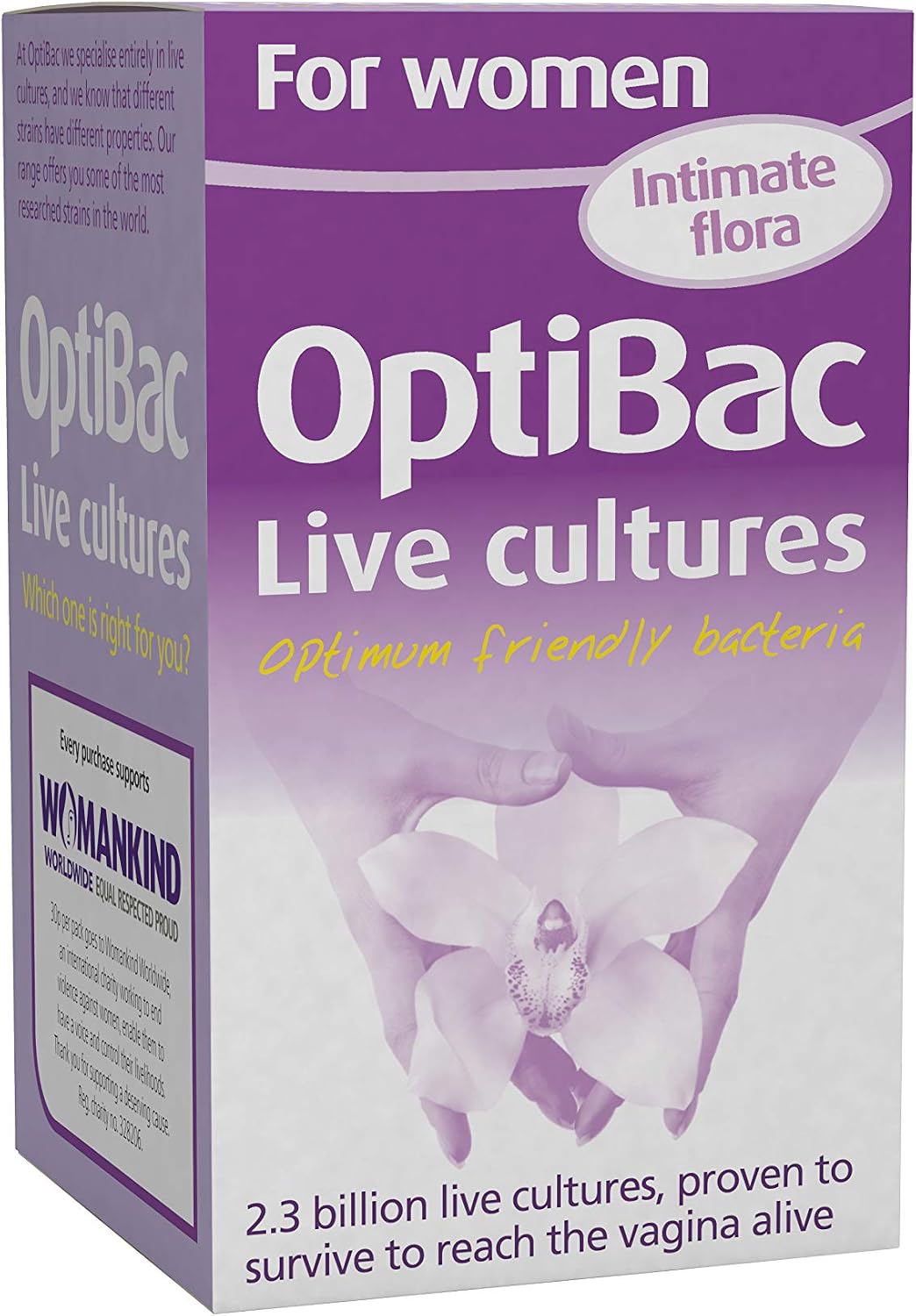 Probióticos para Mujer - 30 Cápsulas | Optibac