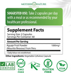 Aguaje Curves Cápsulas para Mujer 1000mg con Maca Roja y Cohosh Negro