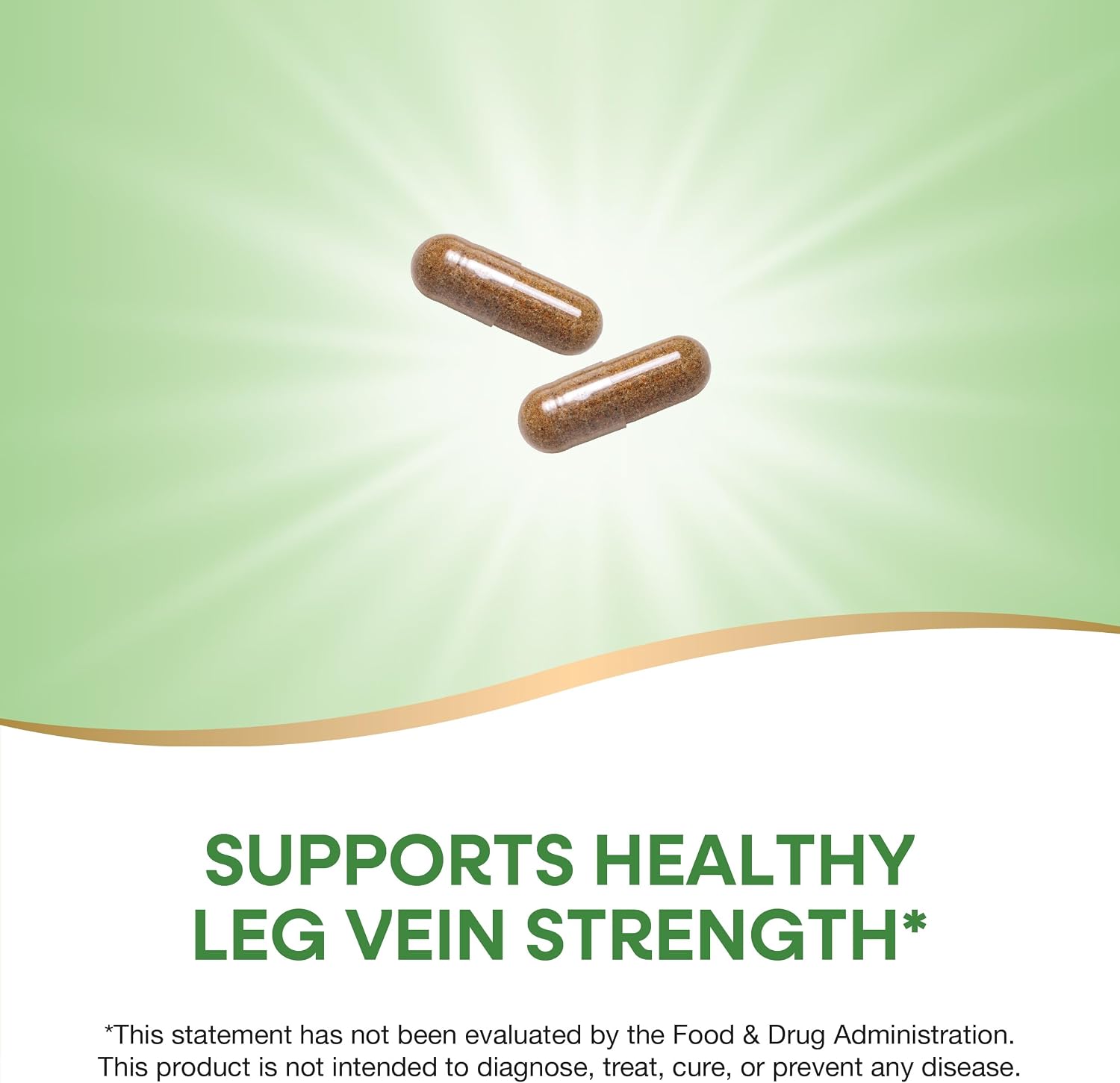 Nature's Way Leg Veins Support Blend, con Tru-OPCSTM, 120 cápsulas vegetales (Pack de 2)