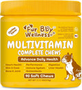 Daily Dog Multivitamin - Multivitamínico Masticable para Perros con Omega 3, Probióticos y Glucosamina - 90 Chews