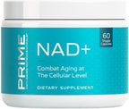 Advanced Anti-Aging Nutraceuticals NAD+ – Nicotinamida Ribósido y Pterostilbeno para Energía Celular, Envejecimiento Saludable y Vitalidad, Vegano, Sin Gluten, 30 Servicios