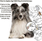 The Blissful Dog Shetland Sheepdog Age Well Spray de Aromaterapia