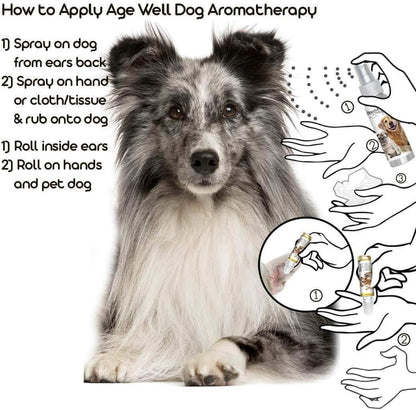 The Blissful Dog Shetland Sheepdog Age Well Spray de Aromaterapia – Image 4