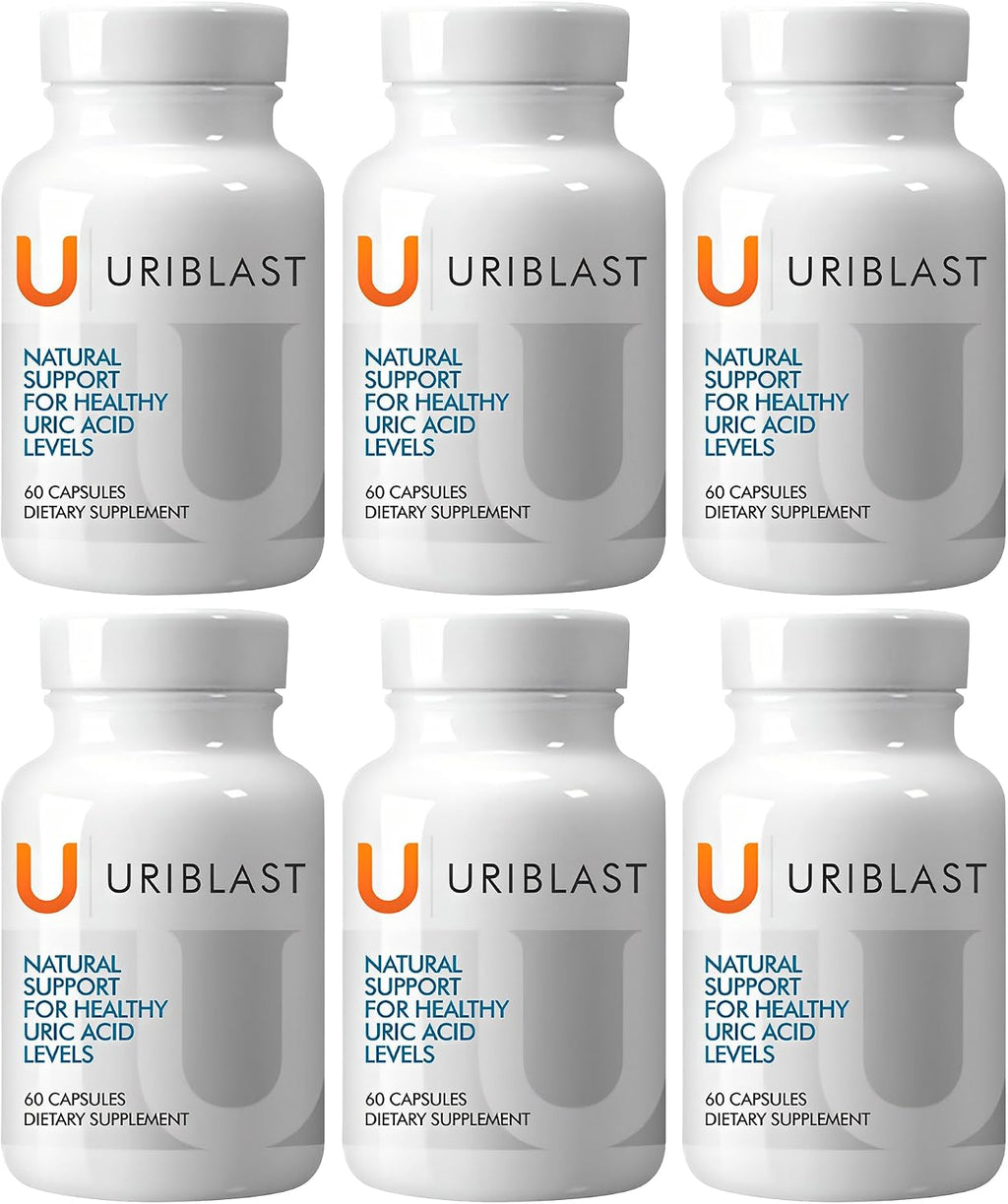 Uriblast Apoyo Natural al Ácido Úrico - Cápsulas (30 días)