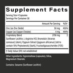 POPSTAR Labs Semen Volume Booster, 360 Cápsulas