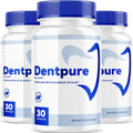 (3 Pack) Dentpure Probiotics - Cápsulas Dentpure Oficiales - Fórmula Natural Avanzada para Salud Dental - 90 Cápsulas (3 Meses)
