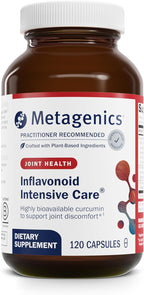 Metagenics Inflavonoid Intensive Care - 120 Cápsulas - Curcumina, Boswellia, Jengibre y Fenogreco
