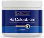 Rx Vitamins Colostrum en Polvo para Perros y Gatos - Calostro Bovino Entero - 100g