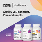 PureFormulas GABA 500 mg - 60 Cápsulas | Suplemento Alimenticio de GABA Natural (Ácido Gamma-Aminobutírico) | No OGM, Sin Gluten