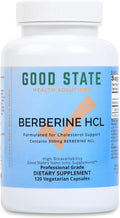 Good State Berberina HCL 500mg Cápsulas Nano Iónicas, 120 cápsulas