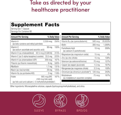 Bariatric Advantage High ADEK Multi - – Vitamina K: Contribuye a la coagulación sanguínea normal y al – Image 4