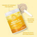 Vimergy Micro-C Immune Power - Vitamina C en Polvo - 500g (139 dosis)