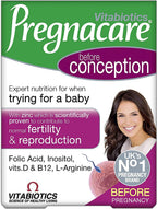 Vitabiotics Pregnacare Antes de la Concepción 30 Comprimidos