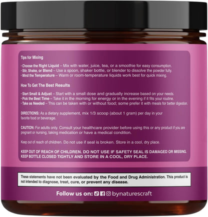 Inositol en Polvo Myo-Inositol y D-Chiro Inositol – Suplemento de Apoyo a la Fertilidad – Equilibrio Hormonal y Claridad – – Image 9