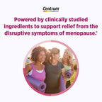 Centrum Menopausia Apoyo Sofocos Multivitamínico Completo con geniVida, 30 Comprimidos
