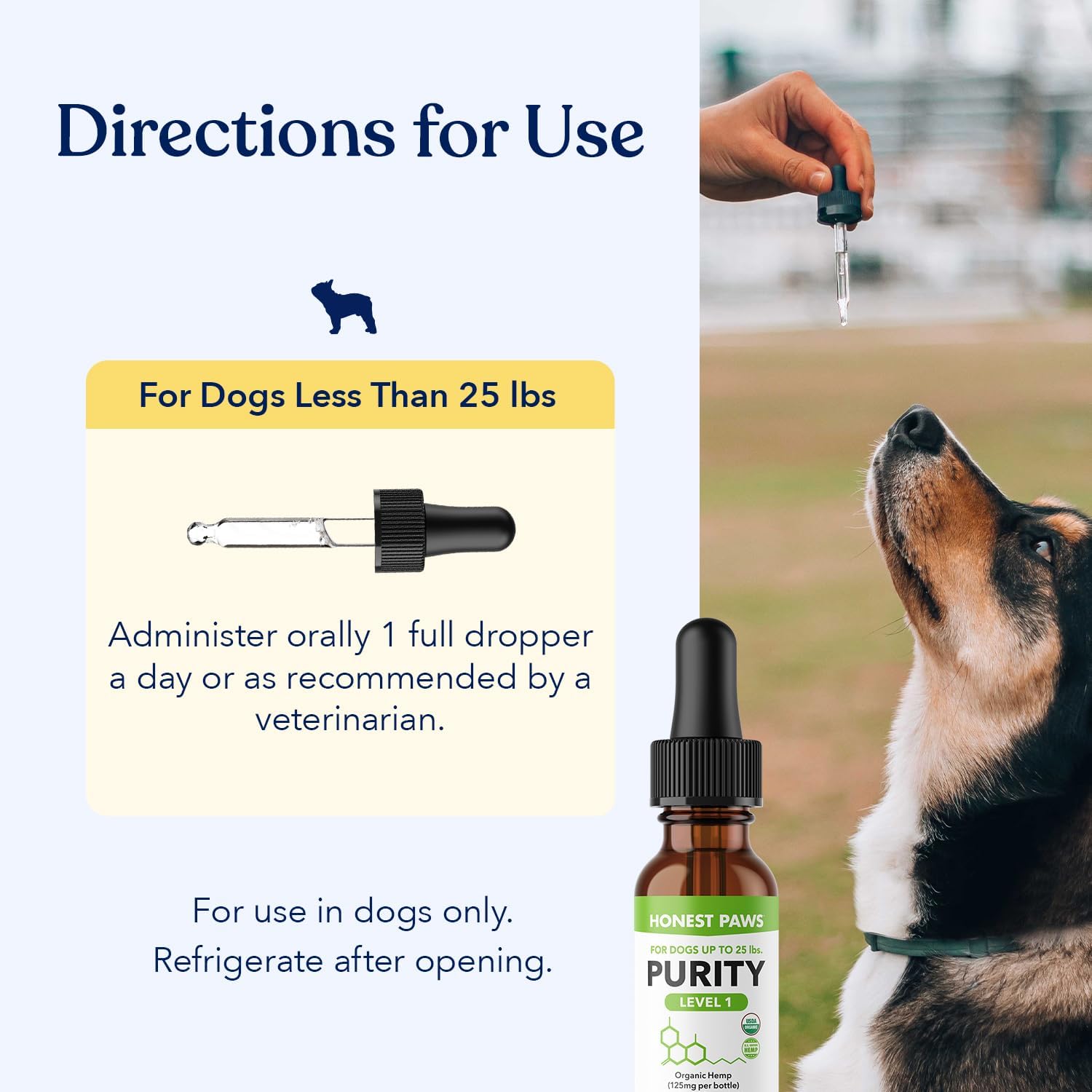 Aceite de Cáñamo para Perros - Gotas Calmantes de Aceite de Semilla de Cáñamo - Rico en Omega 3, 6 y 9