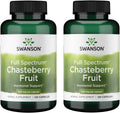 Swanson Sauzgatillo (Chasteberry Fruit) 400 mg – 120 Cápsulas – Pack de 2