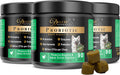 Deluxe Naturals Probiotic Soft Chews for Dogs – 270 Count (3 x 90ct) – Digestive & Immune Support with 9 Probiotics, 8 Enzymes, 2 Prebiotics & 5 Vital Nutrients – Chicken Flavor