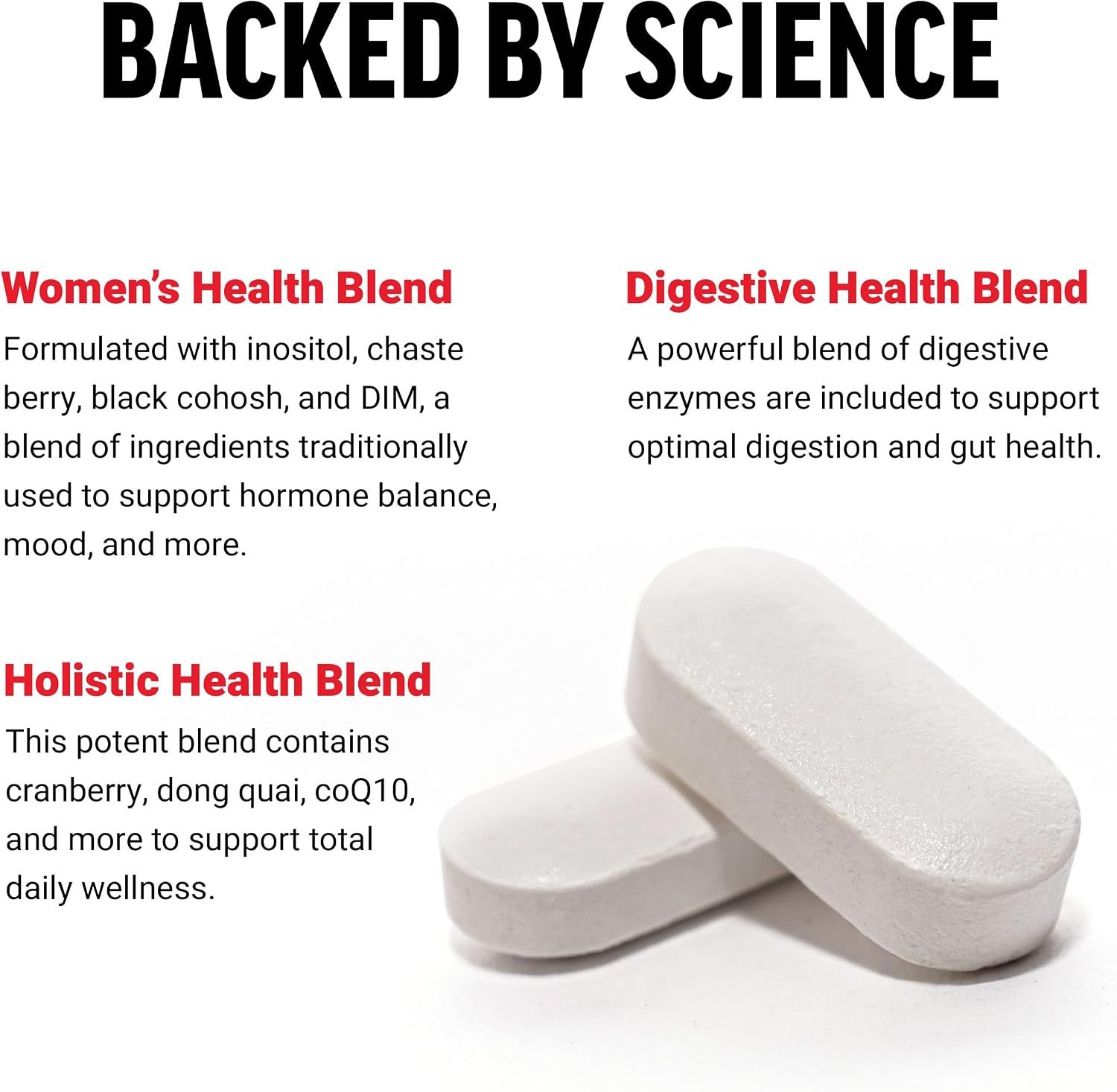 Force Factor Multivitamínico para Mujeres, Apoyo al Equilibrio Hormonal, Energía, Inmunidad y Salud Digestiva, con 20 Vitaminas y Minerales, Ashwagandha, Sauzgatillo y Más, 60 Comprimidos